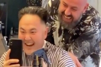 Man asks his barber to give him a kim jong un haircut