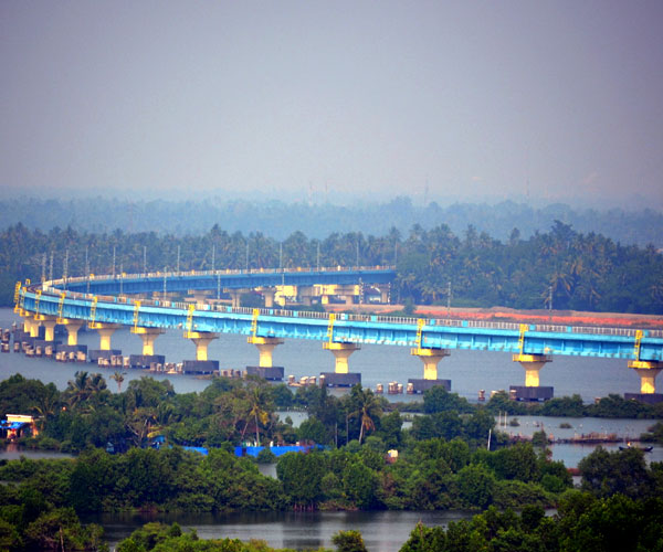 Photo of 0 | వెంబనాడ్ రైల్ బ్రిడ్జి (Vembanad Rail Bridge) | bridges in india | wonderful bridges india