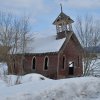నిషేధించబడిన చర్చి (Abandoned church in the Snow)