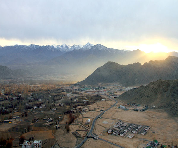 లడఖ్ (Sunset in Ladakh)