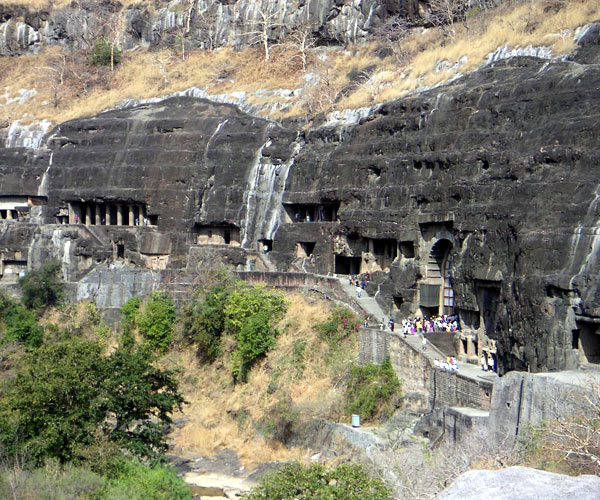 అజంతా-ఎల్లోరా గుహలు | caves in india | Photo of 0 | india caves list