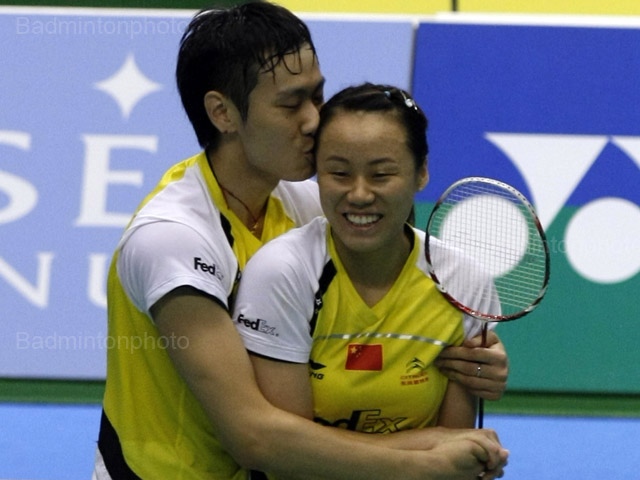 Zhang, Zhao win all-Chinese mixed doubles final 