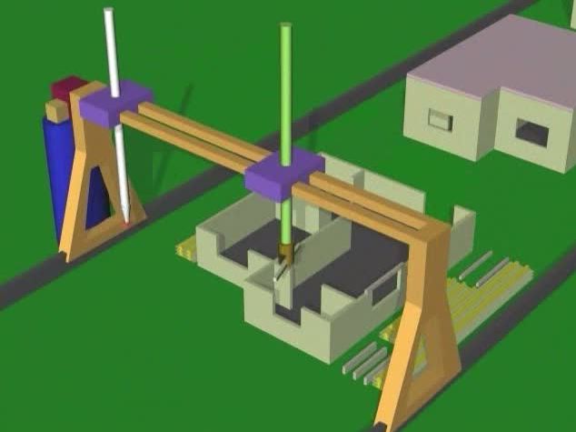 The end of the builder? The giant 3D printer that could create a HOUSE in 24 hours