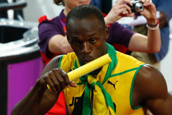 Bolt and co allowed to keep record relay baton