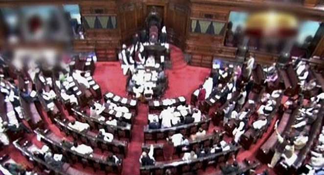 rajya sabha adjourned for the day on reports of lobbying by wal-mart 