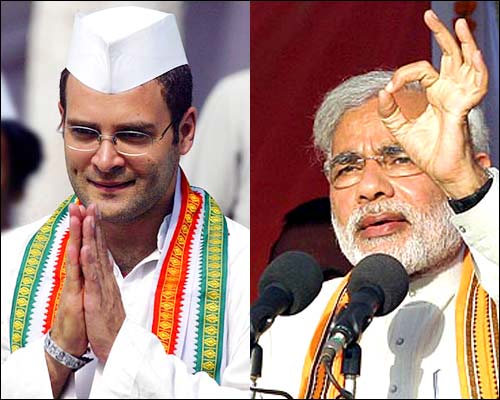 rahul gandhi vs narendra modi 