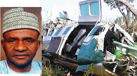 nigerian governor dead in air crash