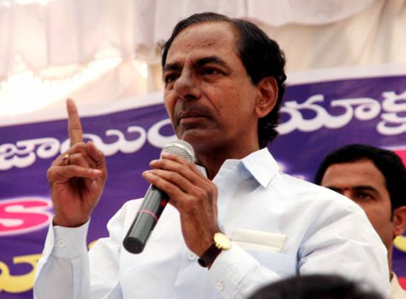 KCR fire on Chandrababu Naidu