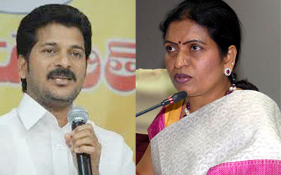 dk aruna vs Revanth reddy 