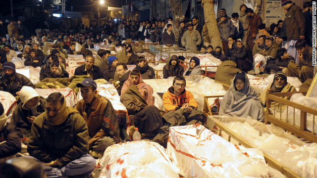 bomb blast rocks pakistans quetta city; 69 dead, 200 injured