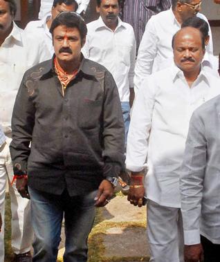  Balayya restricted to meet Chandrababu