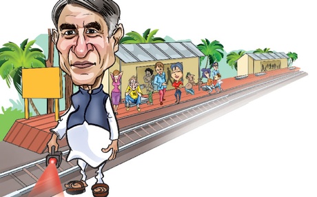 political leaders comment on railway budget