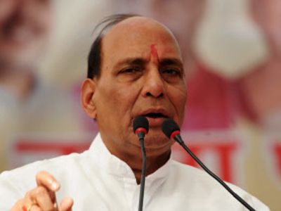 bjp president rajnath singh on telangana issue