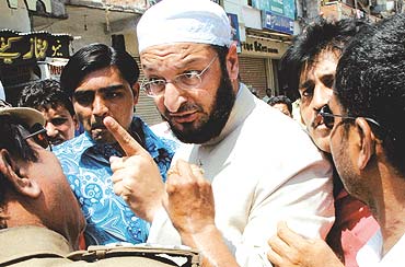 MP Asaduddin Owaisi Residence Attacked by Hindu activists