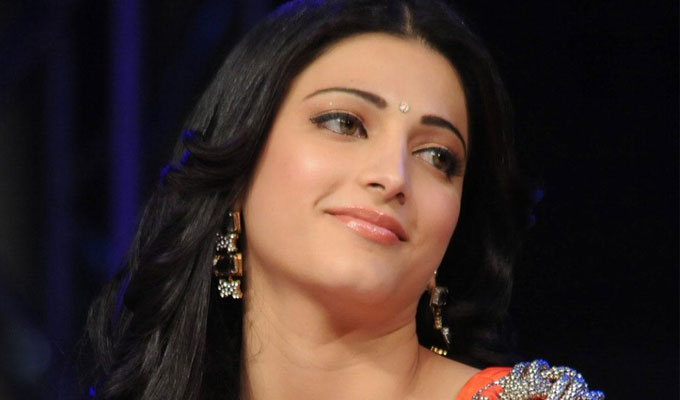 shruti hassan slipping problem