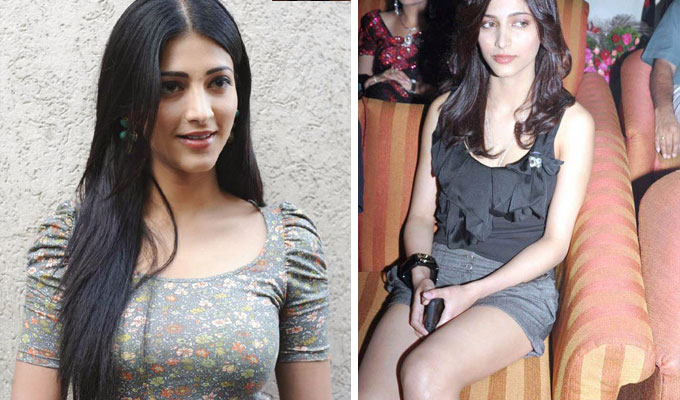 shruti hassan slipping problem