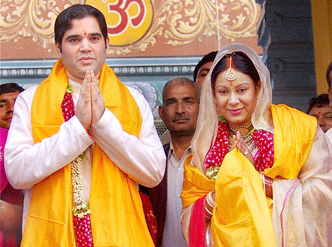  Varun Gandhi's wife being considered for assembly bypoll
