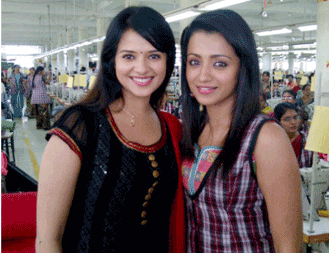 saloni and Trisha 