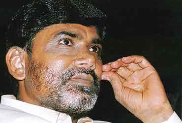  TDP leader Chandra Babu Naidu.