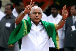  BS Yeddyurappa arrives in Delhi, return as Karnataka Chief   