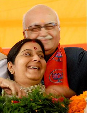 lk advani praises sushma swaraj