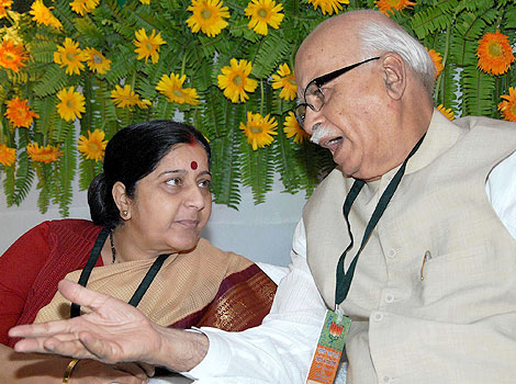 lk advani praises sushma swaraj