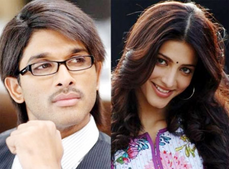 allu arjun-shruti haasan