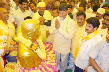 handrababu naidu to celebrate 31st tdp foundation day at pithapuram