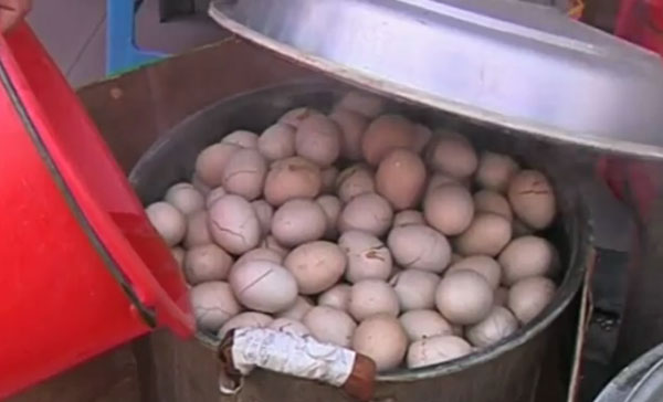 Urine-soaked 'virgin boy eggs' are a springtime taste treat