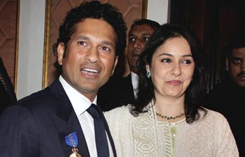 sachin tendulkar: upset wife more fearsome than enraged fast bowler