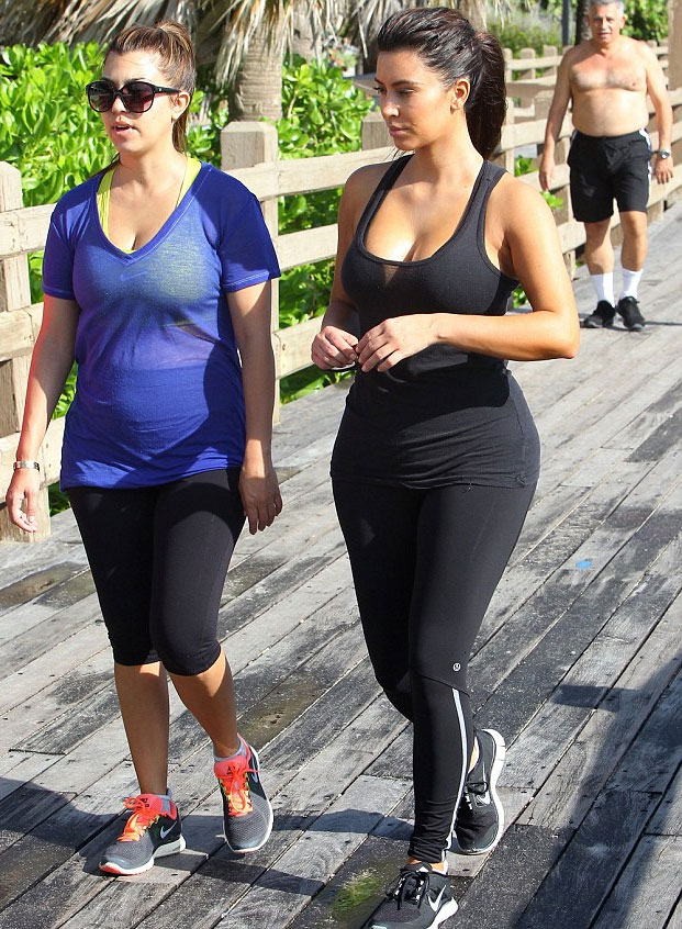 Curvy beauty Kim all set to lose extra weight 