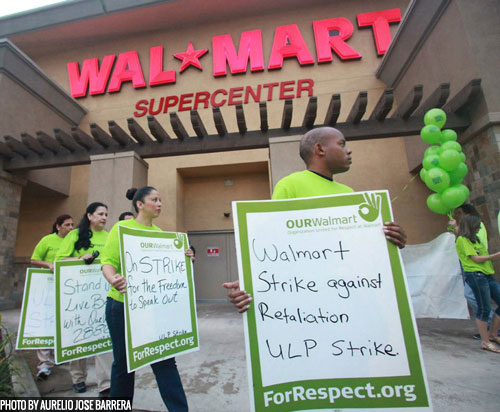 Walmart workers threaten to go on nationwide strike