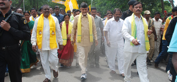politics padayatra in state 