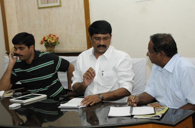 Minister Ganta Srinivasa Rao on CMGR movie