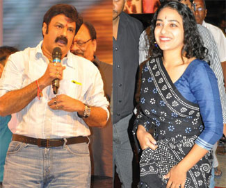 balakrishna sexy comment on nityamenanon