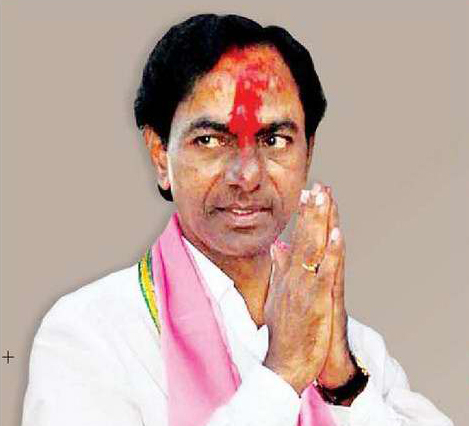  kcr on telangana signals