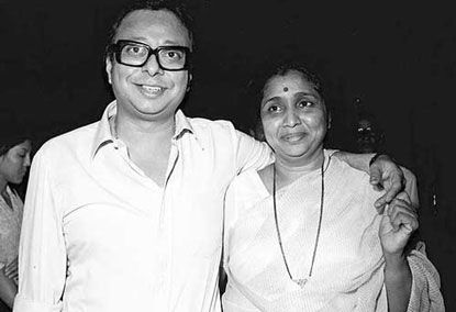 Asha-Bhosle-with-husbend