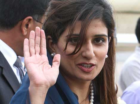 Hina Rabbani Khar's husband says 'rubbish' rumours aimed at maligning his wife