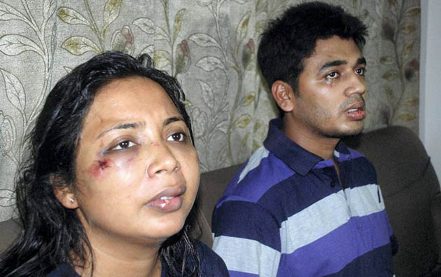 Assam MLA, second husband beaten up