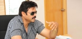 Venkatesh as home minister in radha movie