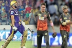 Knight riders beat sunrisers by 7 wickets