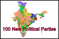 100 new political parties registed in just four months