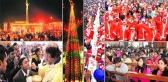 Grand celebration of christmas at india