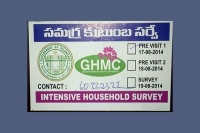 Telangana government plans to reconduct survey in ghmc