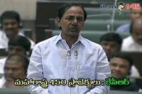 Telangana cm kcr described 450 projects in maharastra