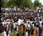 School bus hit by train in medak district and 20 children died