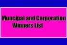 Corporation municipalities winners in telangana