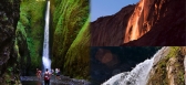 Horsetail fall