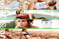 Kingfisher calender 2015 cover page photoshoot