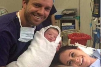 Ab de villiers becomes proud father of baby boy